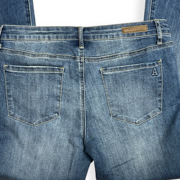 Articles Of Society Faith vintage flare Jeans Mid Rise Raw Hem Size 29 - Picture 5 of 8